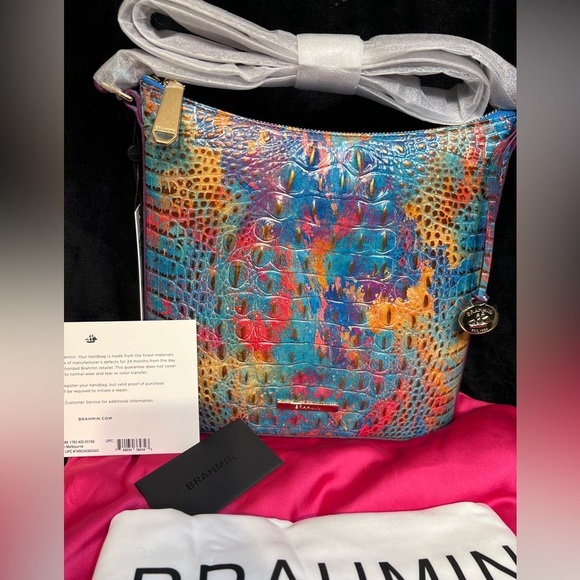 🩵💙BRAHMIN “Crush Melbourne” Katie Crossbody 🩵💙NWT - Picture 1 of 17